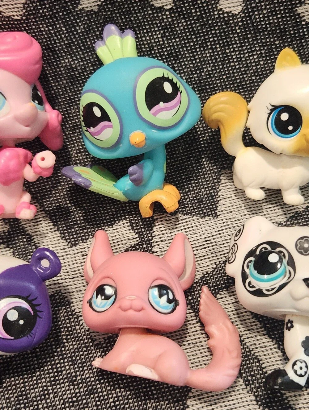 Lot of 6 TLC Littlest Pet Shop LPS #3903 #599 #1613 #1-103 #869 #3847